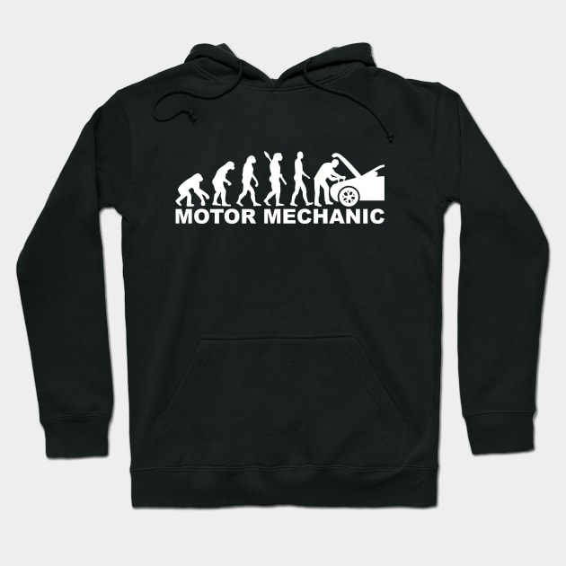 Motor mechanic evolution Hoodie by Designzz